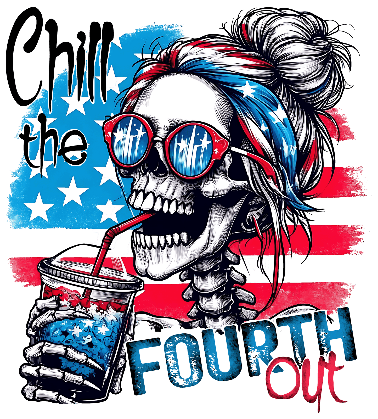 Chill The 4th Out Print