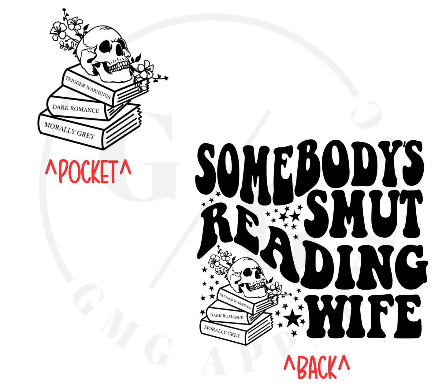 Somebodys Smut Reading Wife Crewneck