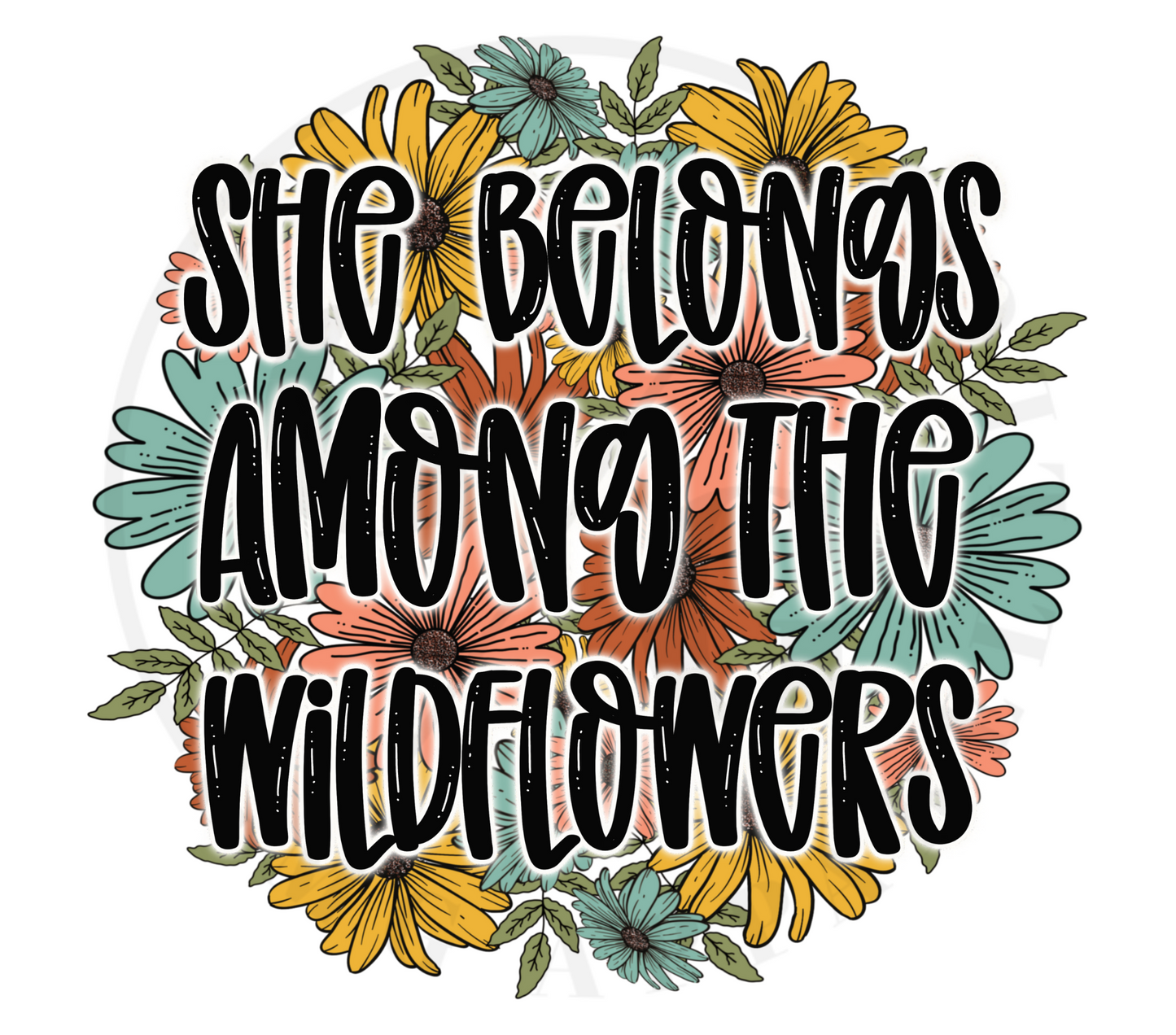 Among The Wildflowers T-Shirt