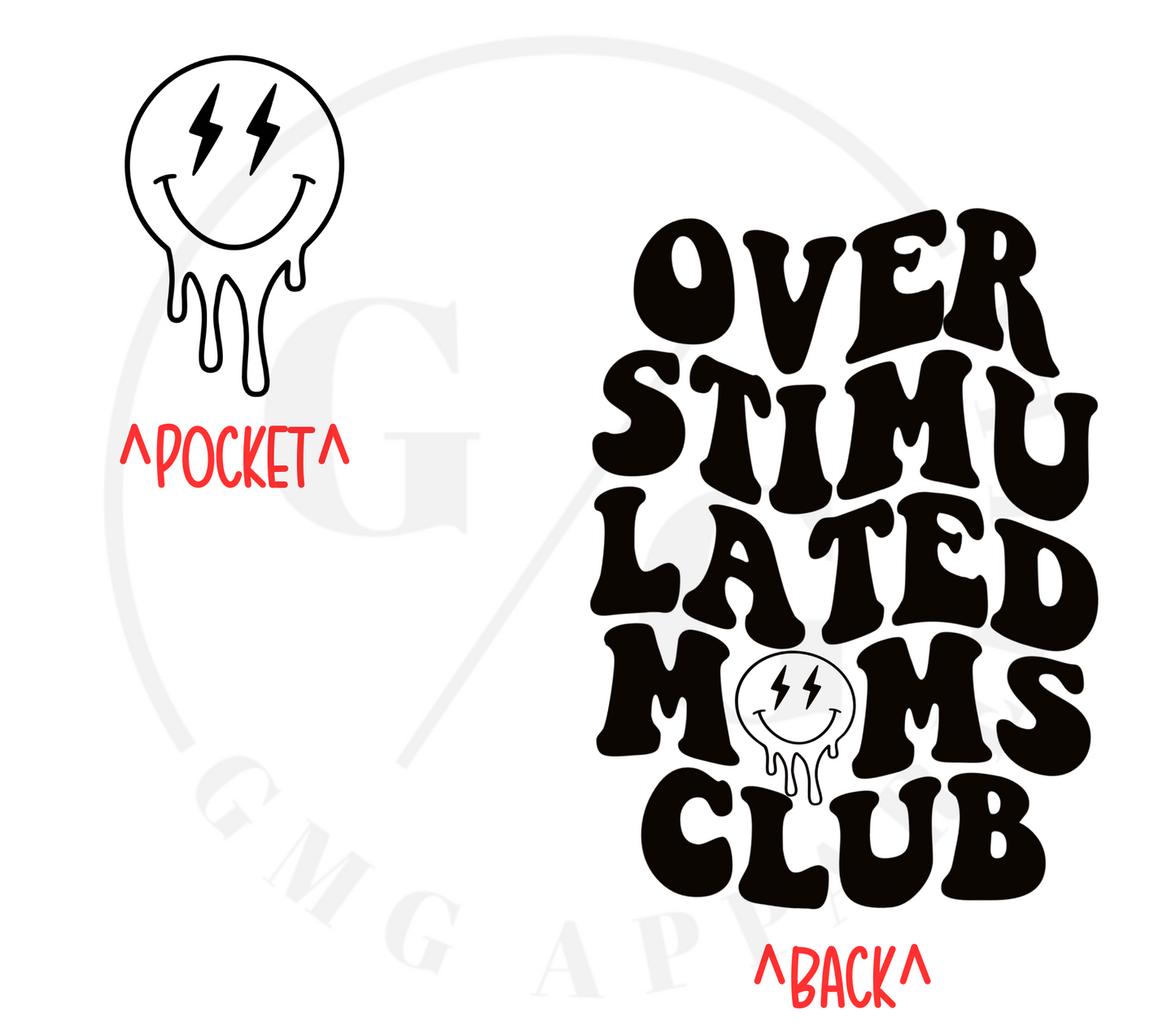 Overstimulated Moms Club Crewneck