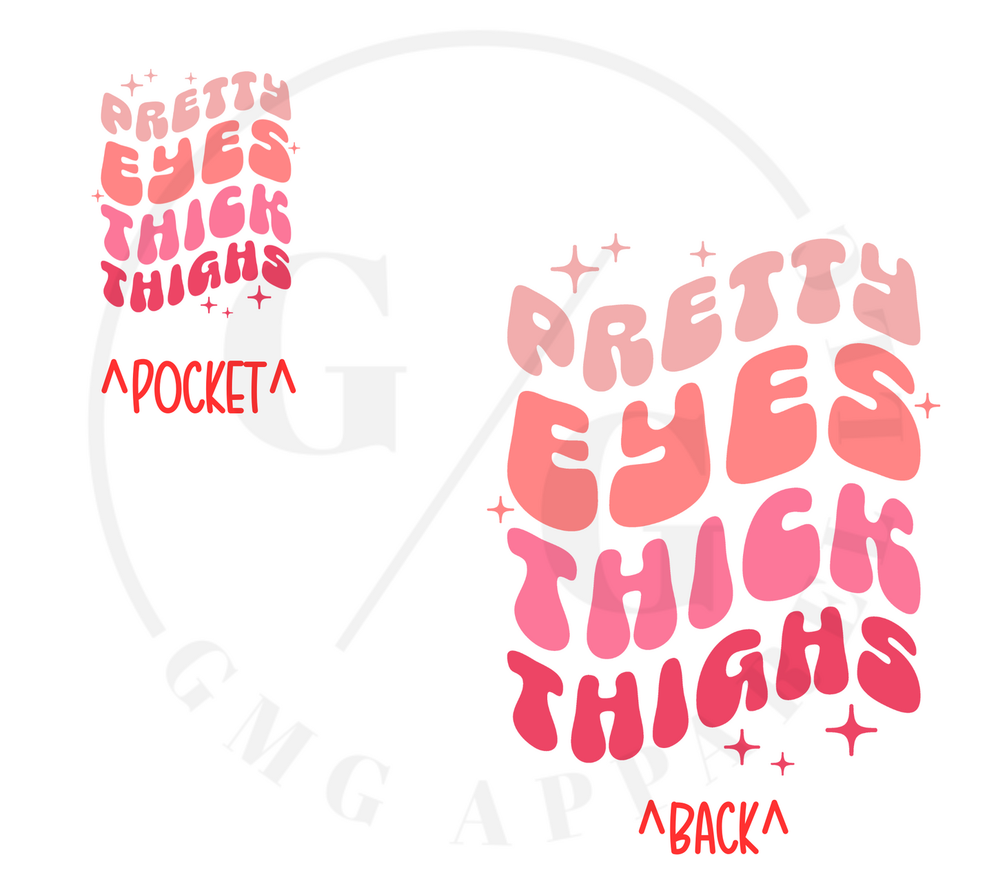 Pretty Eyes Thick Thighs T-Shirt