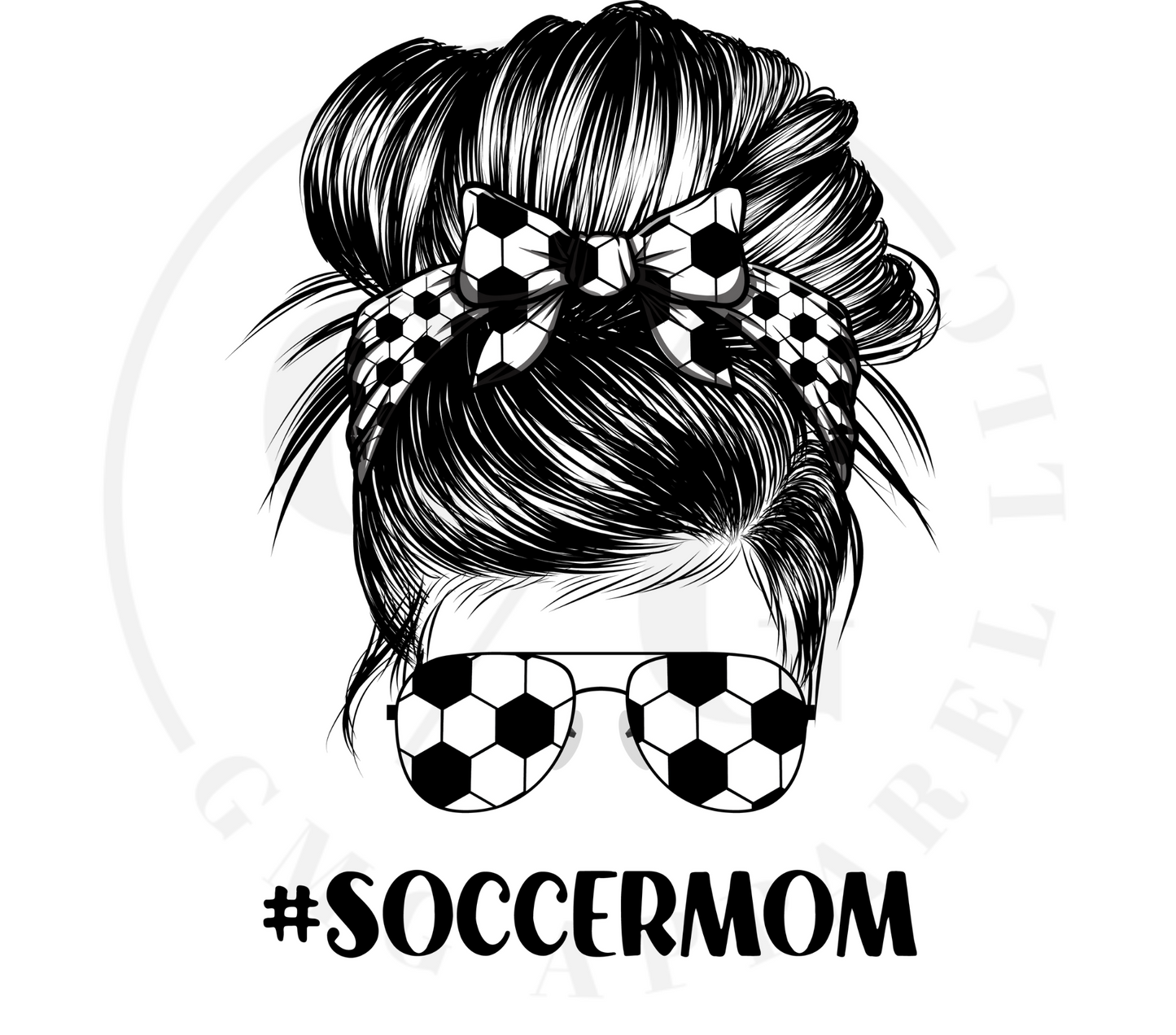 Soccer Mom Bun Crewneck