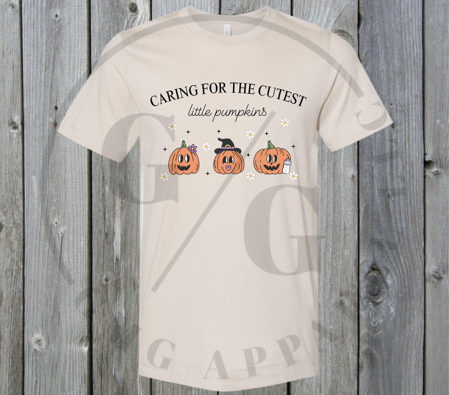 Caring For The Cutest Little Pumpkins T-Shirt