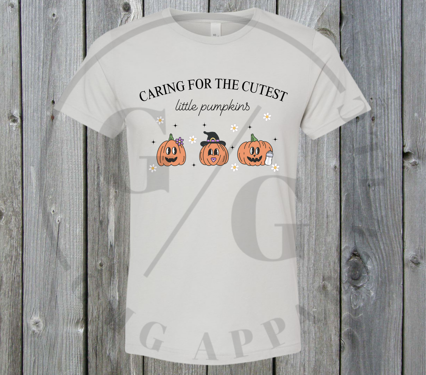 Caring For The Cutest Little Pumpkins T-Shirt