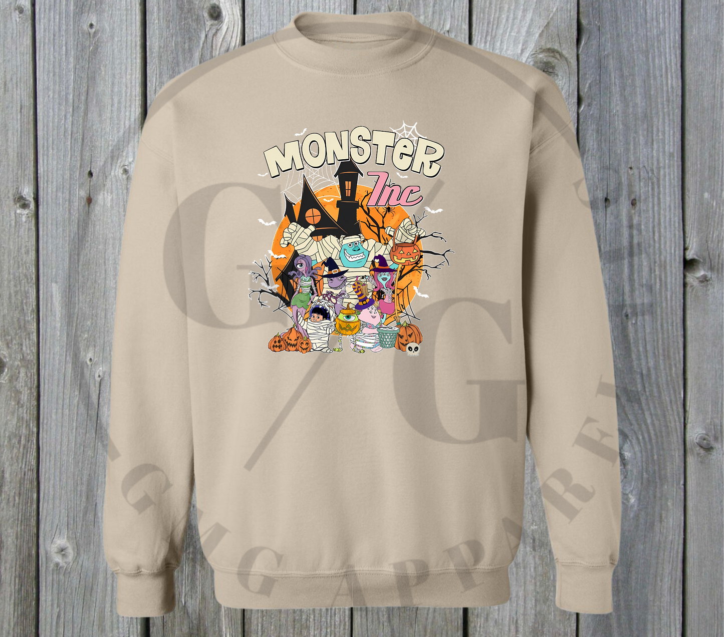 Halloween Monsters Crewneck