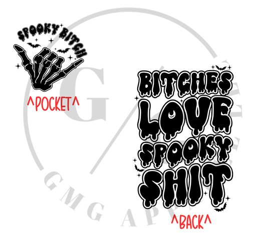 Bitches Love Spooky Shit Crewneck