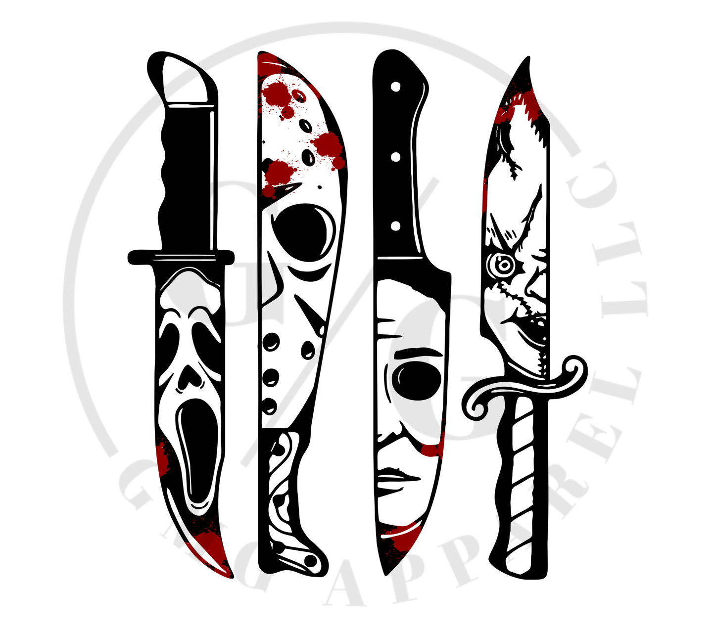 Blades Of Horror T-Shirt