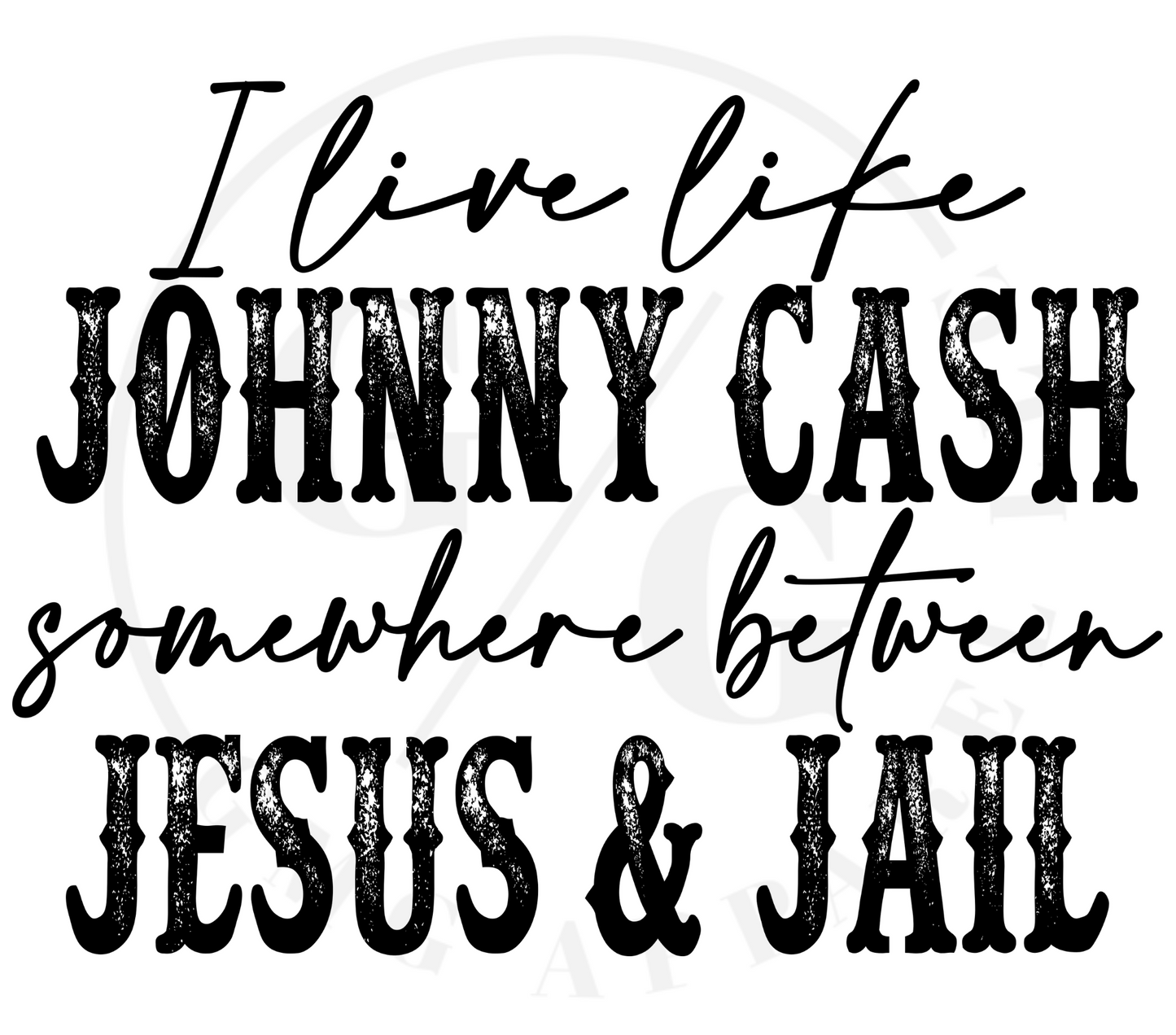 Live Like Johnny Cash T-Shirt