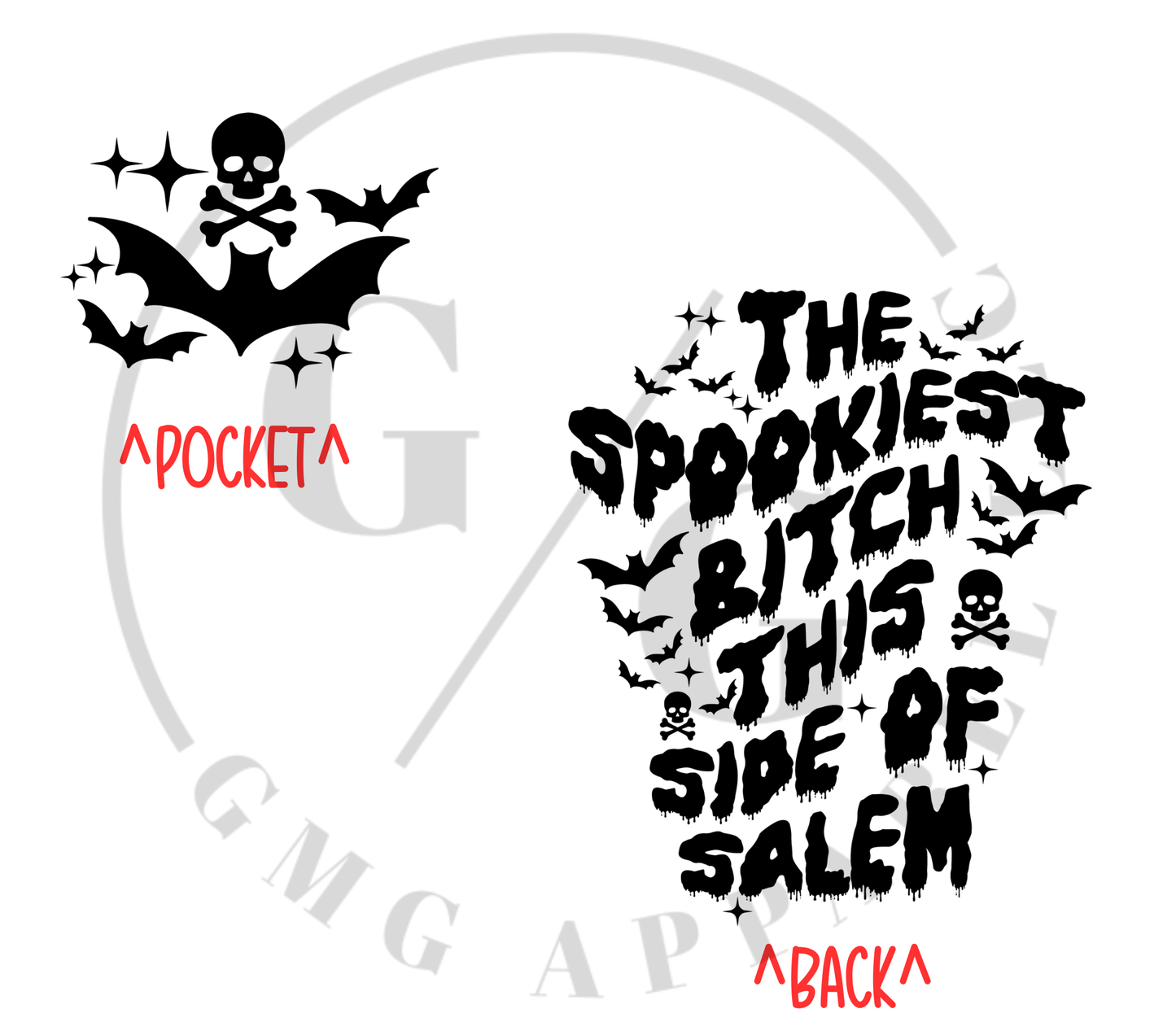 Spookiest Bitch This Side Of Salem Crewneck